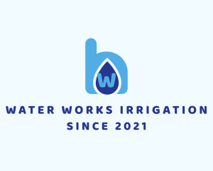 House Water Drink logo design