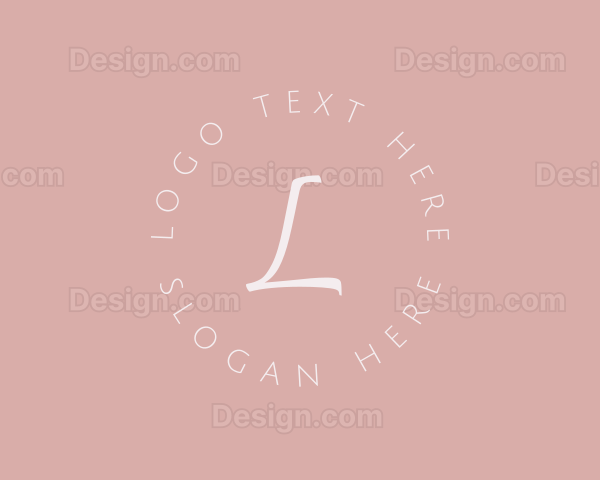 Feminine Script Business Logo