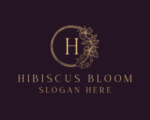 Hibiscus Flower Ornament logo
