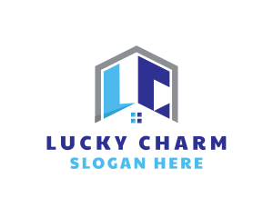 Realty Letter LC Monogram logo design