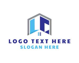 Real Estate - Realty Letter LC Monogram logo design