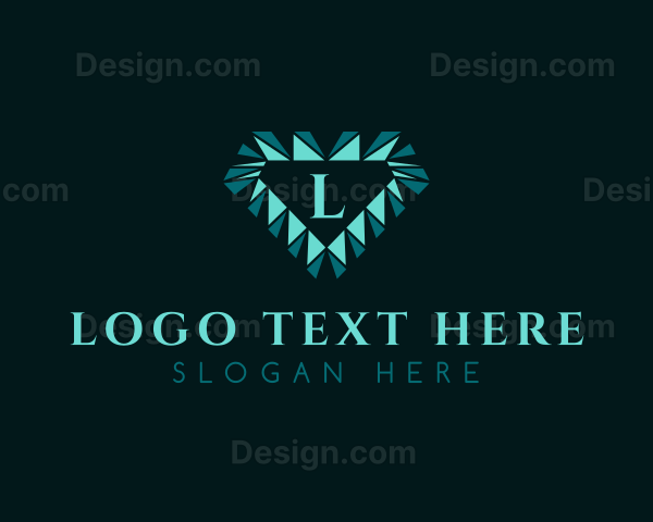 Diamond Jewelry Letter Logo