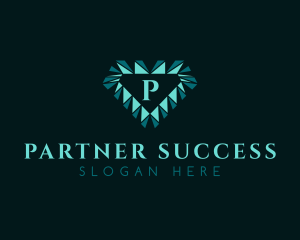 Diamond Jewelry Letter logo
