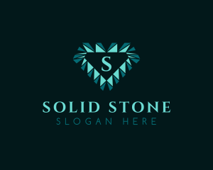 Diamond Jewelry Letter logo design