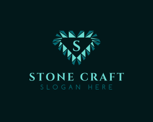 Diamond Jewelry Letter logo design