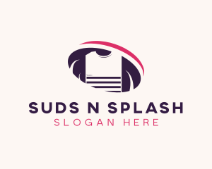 Shirt Washing  Laundromat logo