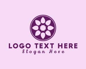 Simple - Simple Flower Ornament logo design