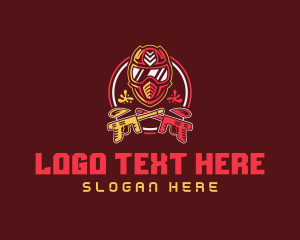 Paintball Combat Shooting logo