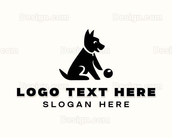 Puppy Dog Pet Logo