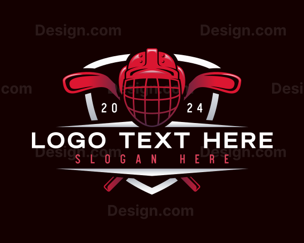 Hockey Sport Tournament Logo