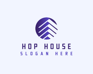 House Roofing Maintenance logo design