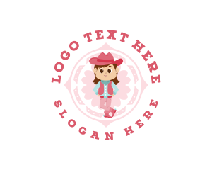 Cowboy Costume Girl logo