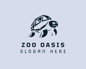 Turtle Wildlife Zoo logo design