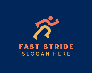 Running Athlete Sport logo