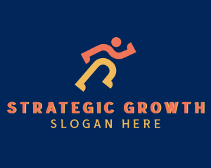 Running Athlete Sport logo