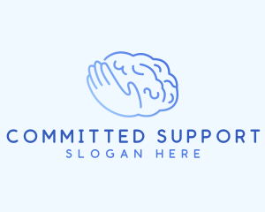 Mental Health Brain Care logo design