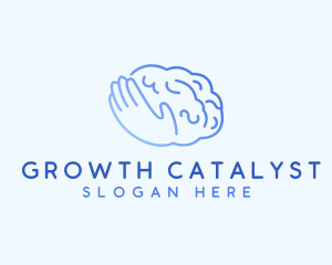 Mental Health Brain Care logo design