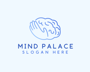 Mental Health Brain Care logo design