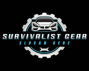 Car Mechanic Garage logo design