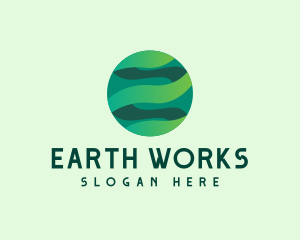 Eco Earth Nature logo design