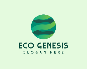 Eco Earth Nature logo design