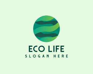 Eco Earth Nature logo design