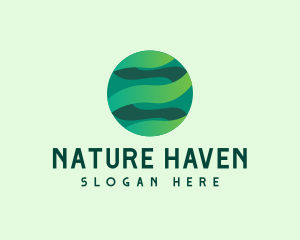 Eco Earth Nature logo design