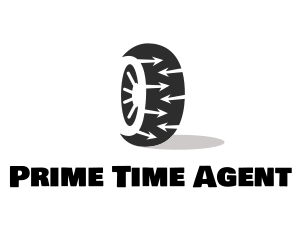 Tire Wheel Arrows logo design