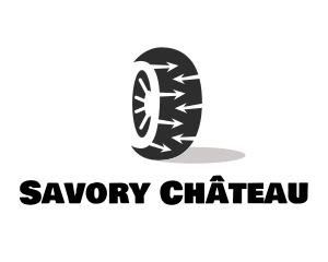 Tire Wheel Arrows logo design