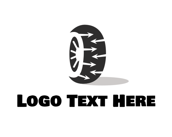 Wheel logo example 2