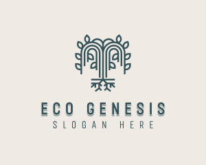 Eco Tree Garden logo design