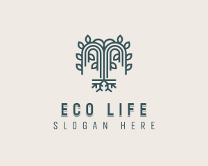 Eco Tree Garden logo design