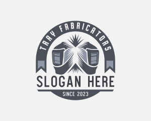 Industrial Welder Fabrication logo design