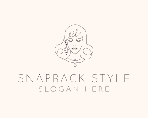 Lady Fashion Style Accessory logo design