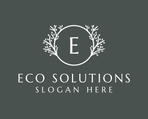 Eco Friendly Wellness  logo design