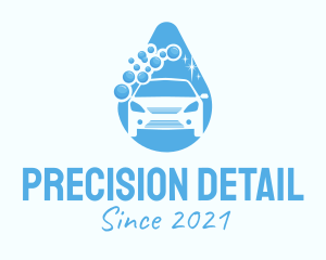 Droplet Car Wash logo design