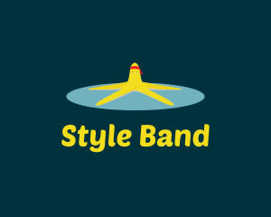 Banana Star Bandana logo design