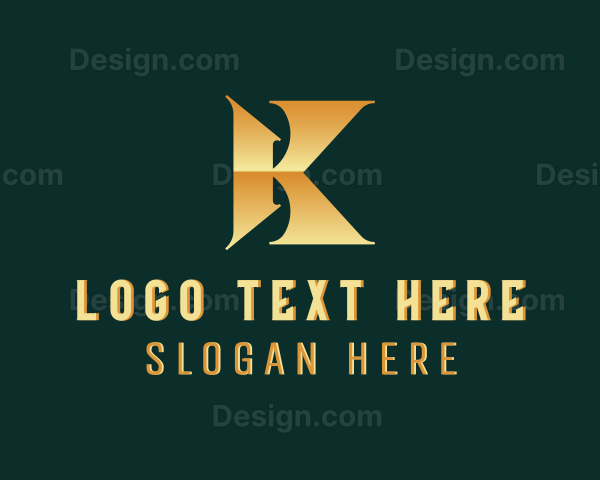 Royal Monarchy Regal Letter K Logo