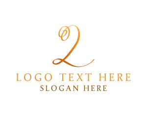 Luxurious Letter L Business logo