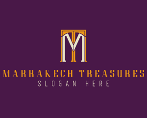 Luxury Business Letter TM logo design