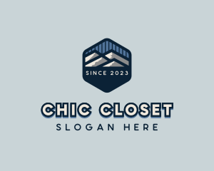 Outdoor Mountain Hiking Logo