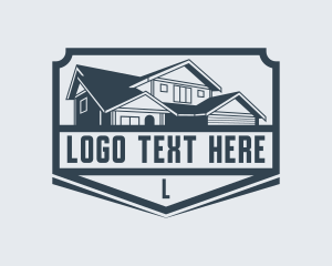 House Roofing Real Estate logo