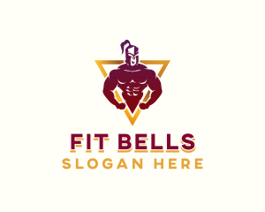 Gym Fitness Gladiator logo design