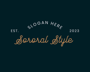 Apparel Style Business logo design