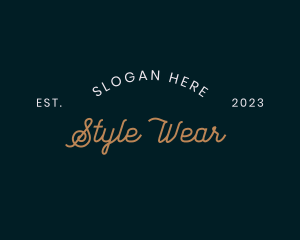 Apparel Style Business logo design