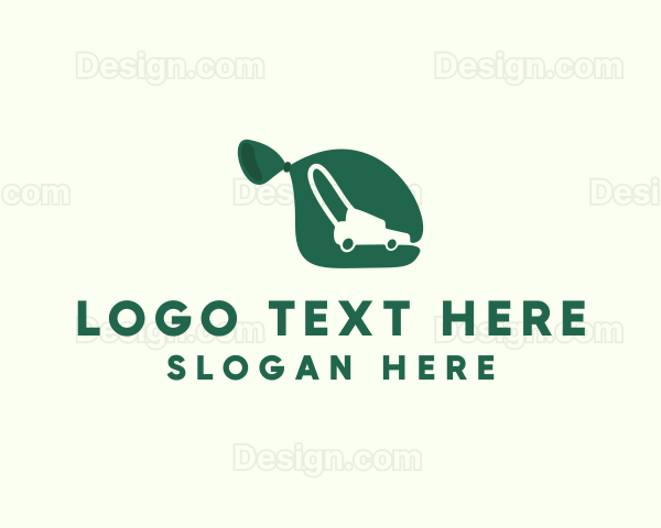 Garbage Bag Lawnmower Logo