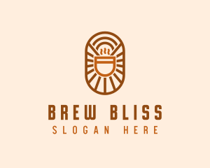 Hot Brewed Coffee logo design