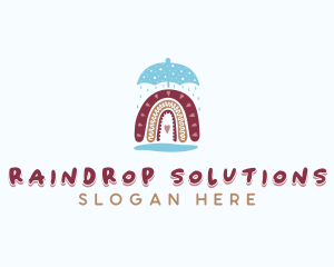 Umbrella Kindergarten Rainbow logo