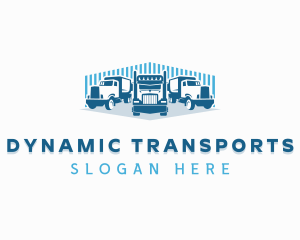 Truck Fleet Transportation logo design