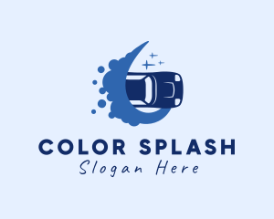 Car Cleaning Splash logo design